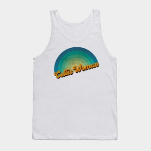 vintage retro Celtic Woman Tank Top